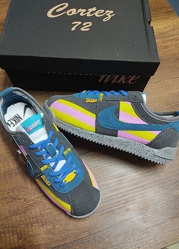 Nike Nike cortez 72 / UN/LA Renk turkuaz& füme