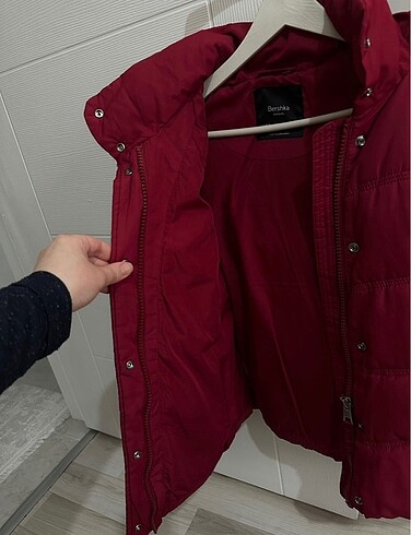 s Beden Bordo şişme mont