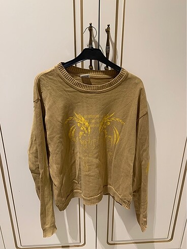 vintage baskılı sweatshirt
