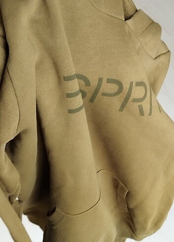 Esprit Kapşonlu fermuarsiz kanguru cepli 3iplik