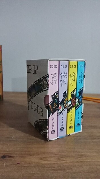 N.G. kabal 4 lü kutulu mini kitap serisi