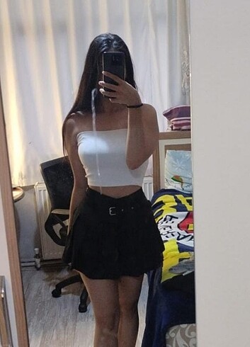 Diğer siyah mini etek