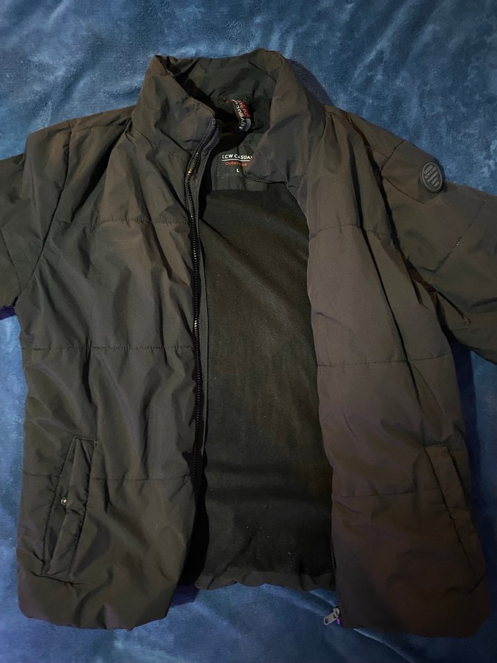 SİYAH ERKEK MONT - Görsel 2