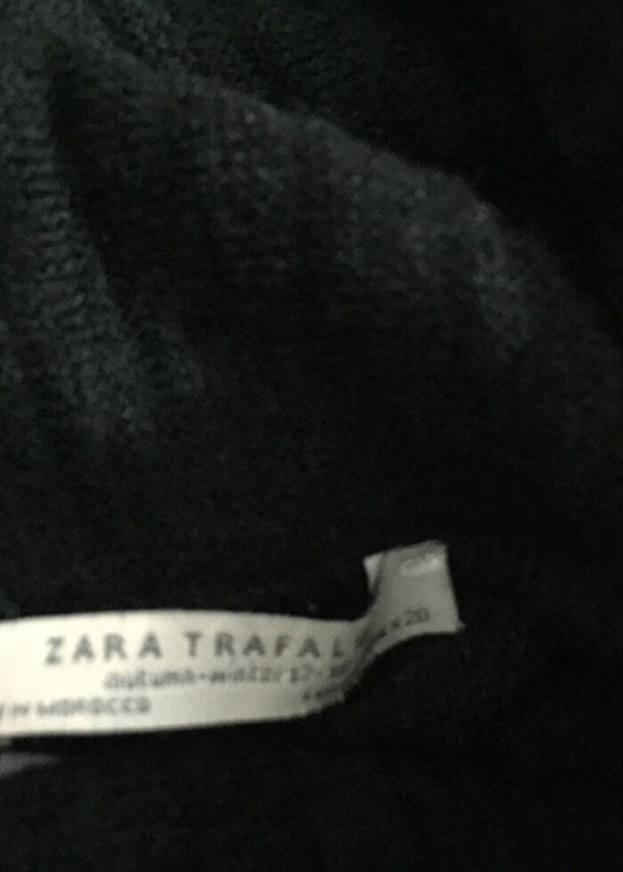 Yumuşak yünlü dokusuyla Zara spor şık kazak...SIFIR AYARINDA - Görsel 2