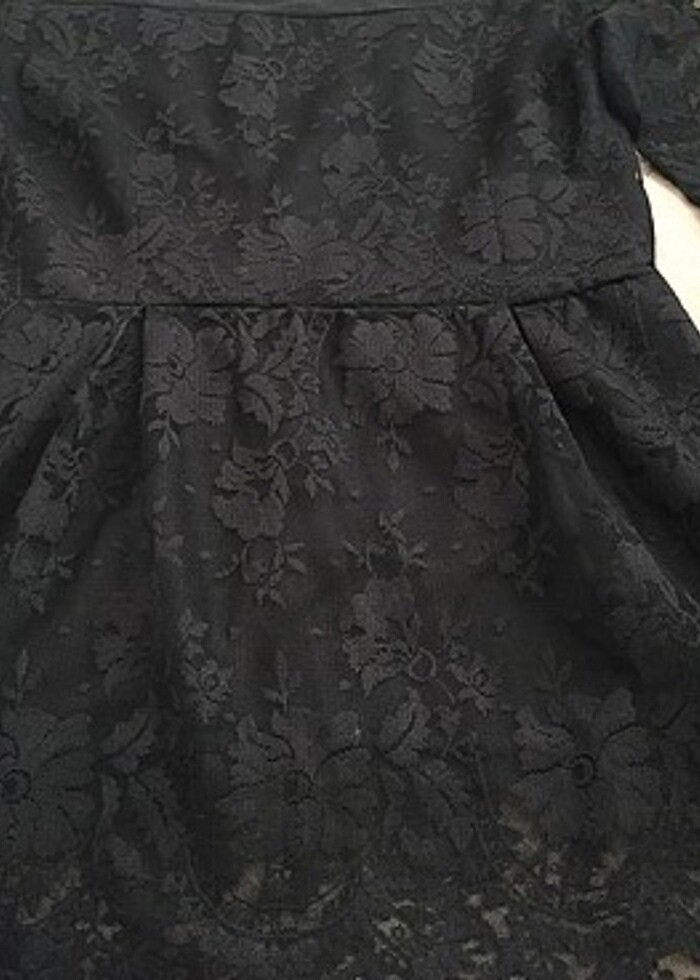 Zara şık dantel tül bluz SIFIR AYARINDA - Görsel 4