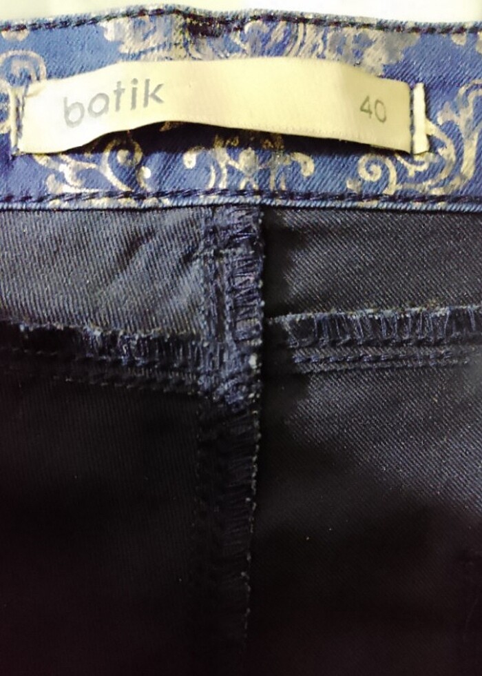 Şık baskılı pantolon  - Görsel 3