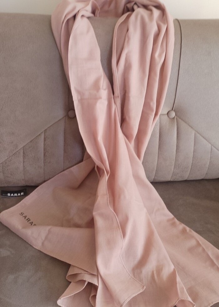 Sarar etiketli baharlık ince şal - Görsel 3