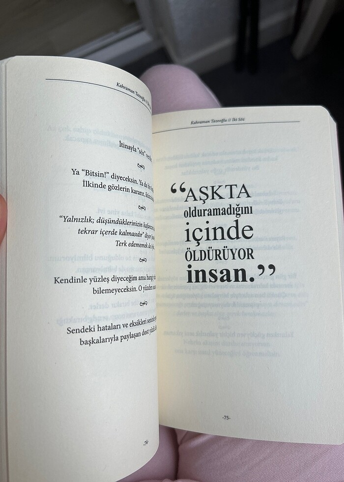 Kahraman Tazeoğlu İki Söz - Görsel 3