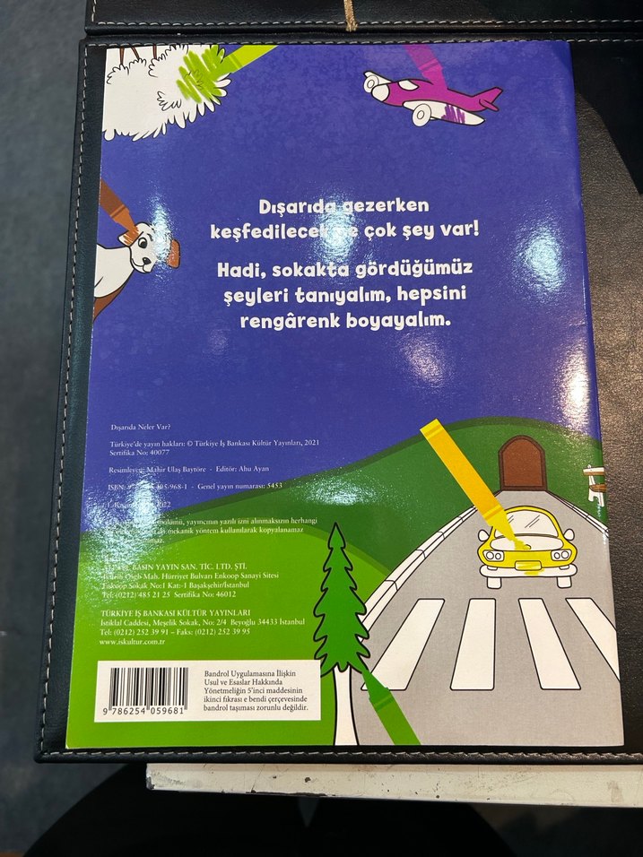 Dışarıda Neler Var? Boyama Kitabı 4-5 Yaş - Görsel 2