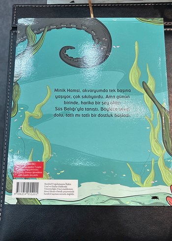 Boyalı Hamsi ve Sus Balığı Çocuk Kitabı - Görsel 2