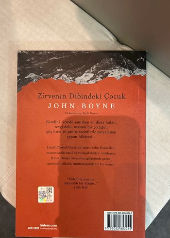 Zirvenin Dibindeki Çocuk - John Boyne - Görsel 2