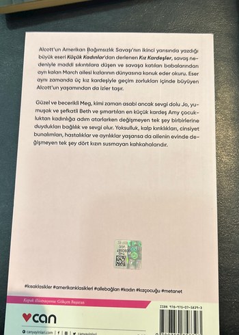 Kız Kardeşler - Louisa May Alcott - Görsel 2