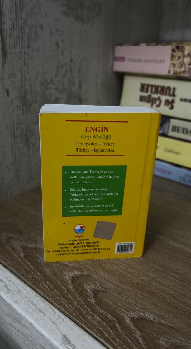 Engin İspanyolca-Türkçe Sözlük - Görsel 2