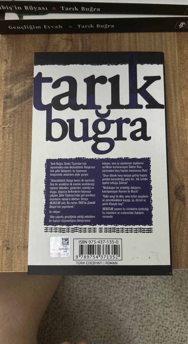 Yalnızlar - Tarık Buğra — görsel 2/2