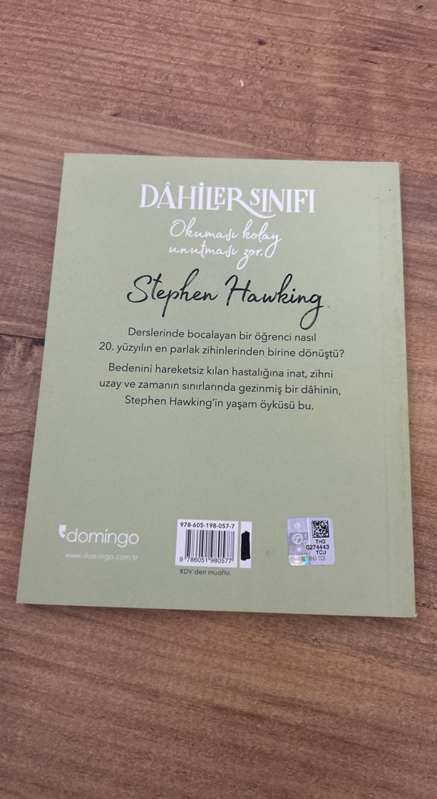 Dâhiler Sınıfı: Stephen Hawking - Sonsuzluğun İzinde - Görsel 2