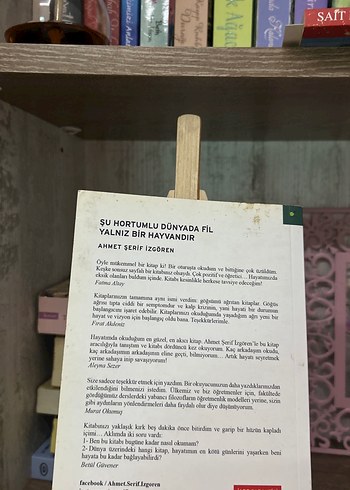 Şu Hortumlu Dünyada Fil Yalnız Bir Hayvandır - Görsel 2