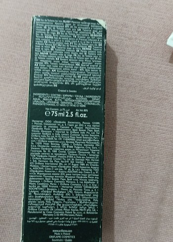  Beden Oriflame Wild Green Erkek Parfümü