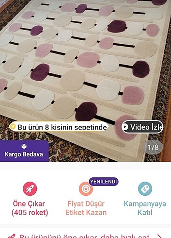 Diğer Saray halı 4 m