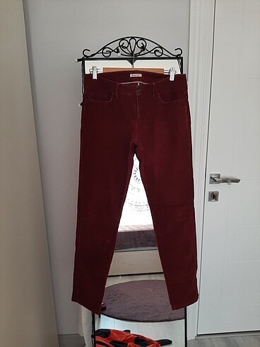 Massimo Dutti fitilli jean pantolon