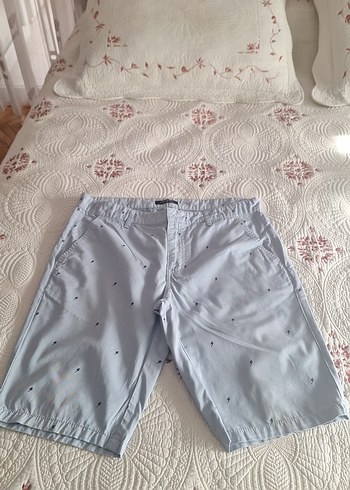 LCW Casual Gri Kemerli Keten Pantolon - Görsel 4