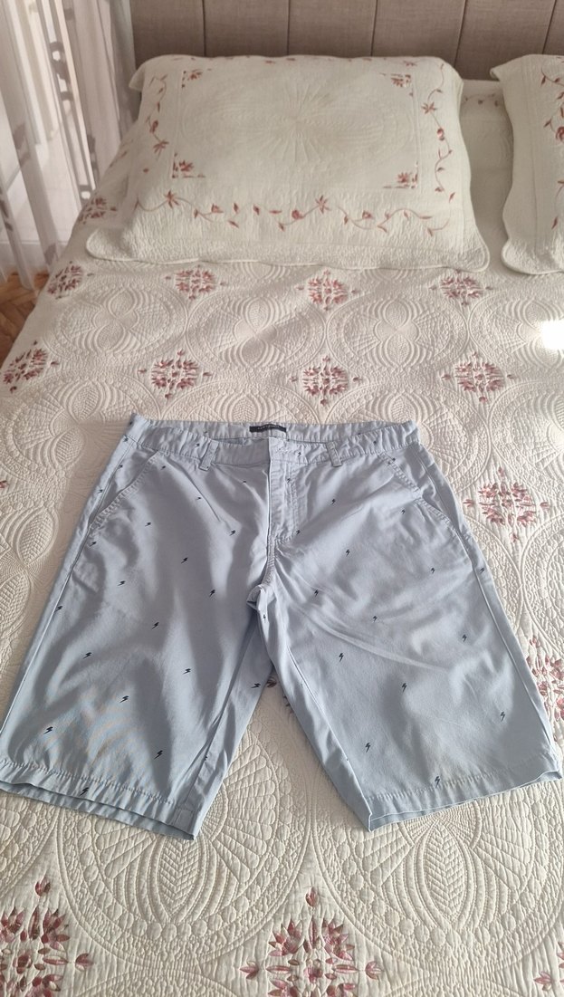 LCW Casual Gri Kemerli Keten Pantolon - Görsel 4