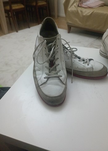 Erkek Beyaz Günlük Spor Ayakkabı 44 numara 28 cm - Görsel 6