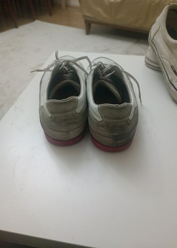 Erkek Beyaz Günlük Spor Ayakkabı 44 numara 28 cm - Görsel 4