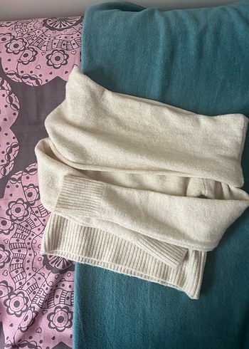 Madonna yaka yumoş kazak bej - Görsel 2