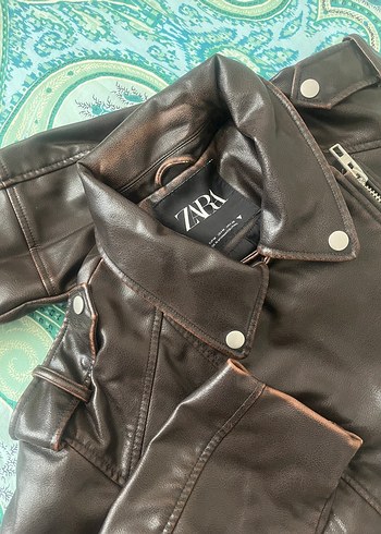 ZARA DERİ CEKET - Görsel 3