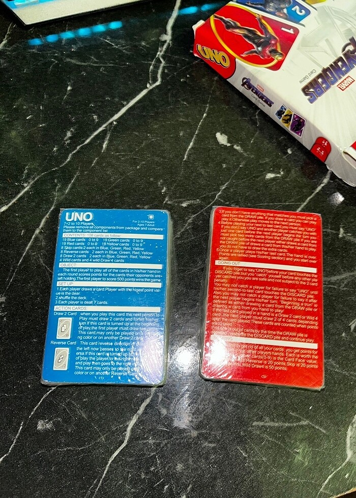 UNO AVENGERS SERİSİ - Görsel 4