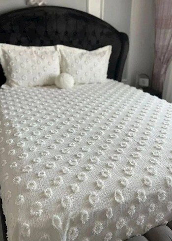Gri Puantiyeli Yatak Örtüsü - Görsel 6