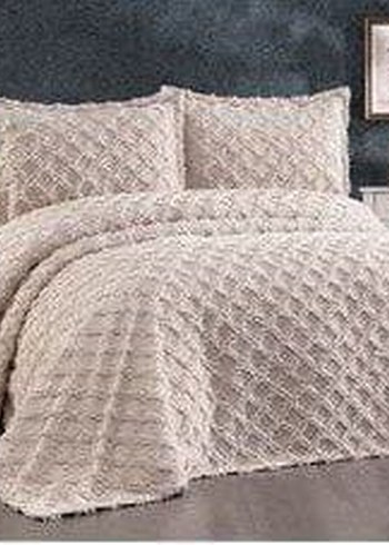 Gri Puantiyeli Yatak Örtüsü - Görsel 8