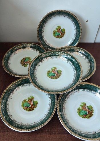 Çok Renkli Desenli Sofra Takımı - Görsel 4