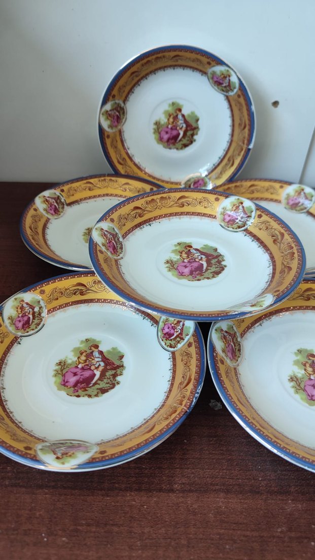 Çok Renkli Desenli Sofra Takımı - Görsel 3