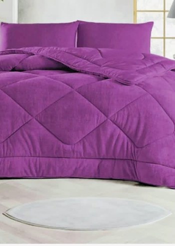 Pembe Yumuşak Dokulu Nevresim ve Yastık Kılıfı Seti - Görsel 2