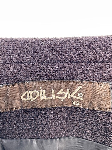 xs Beden kahverengi Renk Adil Işık Blazer %70 İndirimli.