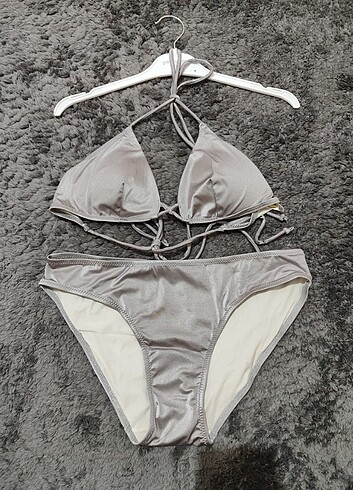 DoReMi Bağlama Detaylı Normal Bel Bikini Takım
