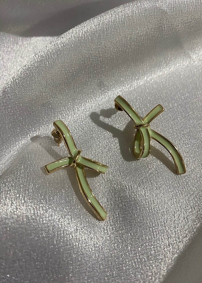 Kurdeleli küpe - Görsel 3