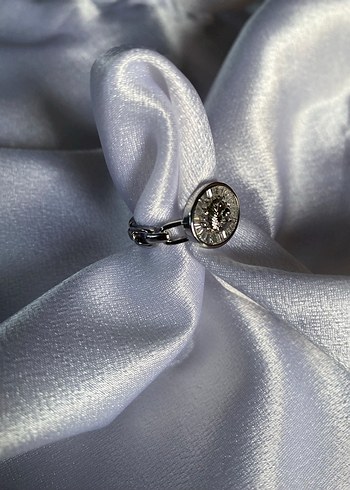 Aslan detaylı taşlı yüzük - Görsel 2