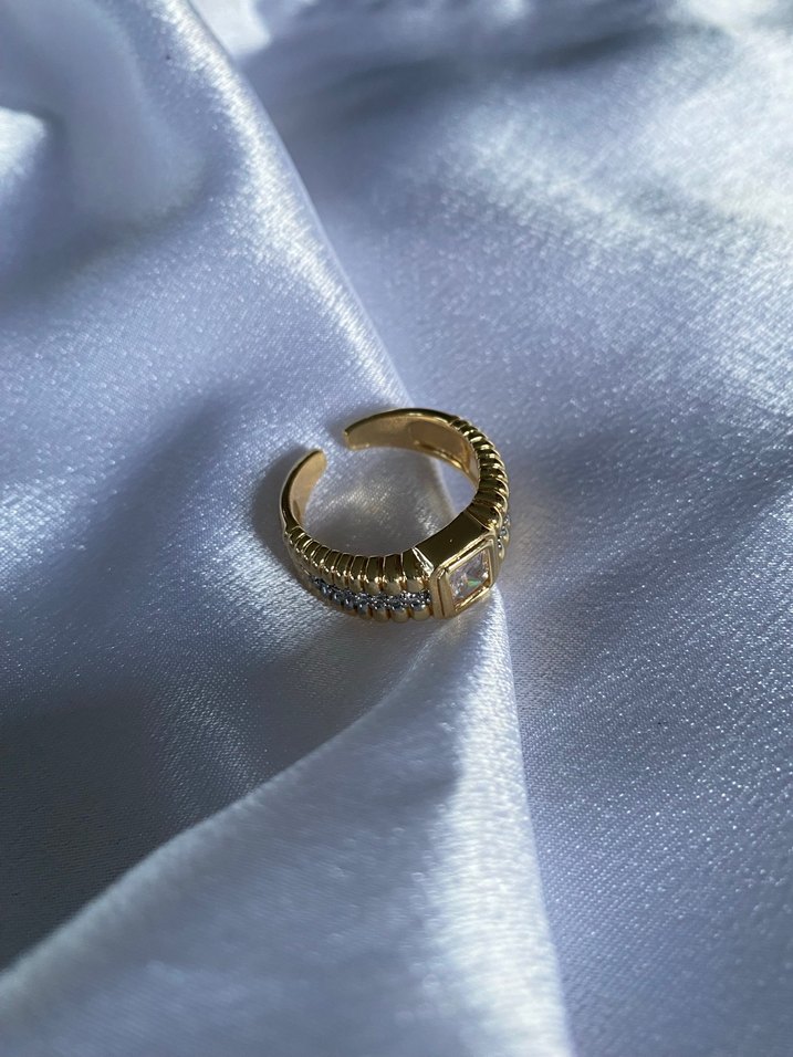 Taşlı yüzük - Görsel 3