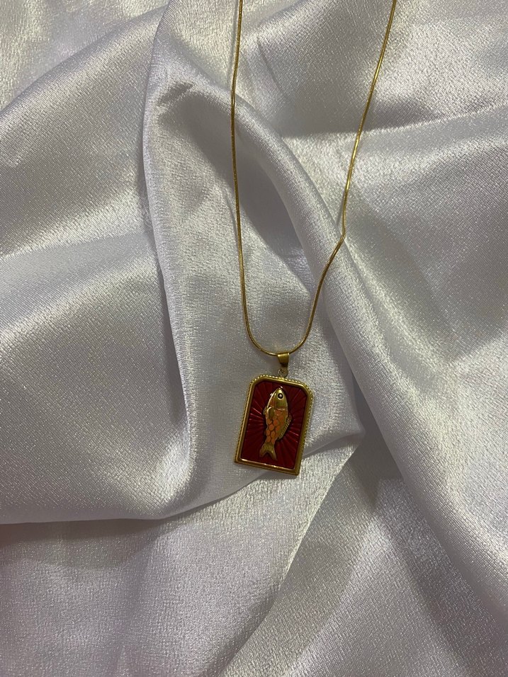 Balıklı tarot kolye - Görsel 2