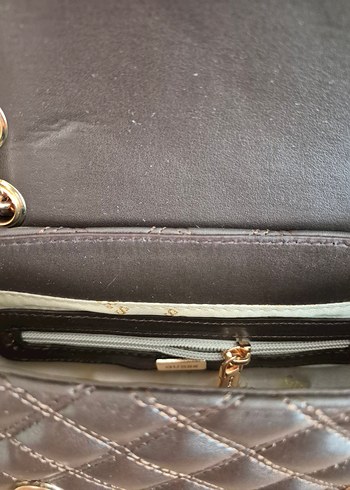 Guess Kahverengi  zincir Detaylı Deri Kadın Çanta - Görsel 12