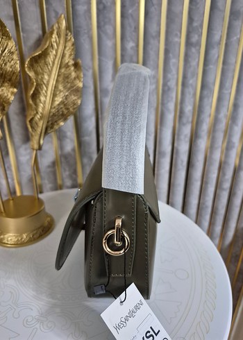 YSL  Haki Deri   Kadın Çanta - Görsel 7