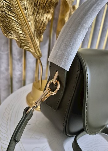 YSL  Haki Deri   Kadın Çanta - Görsel 10