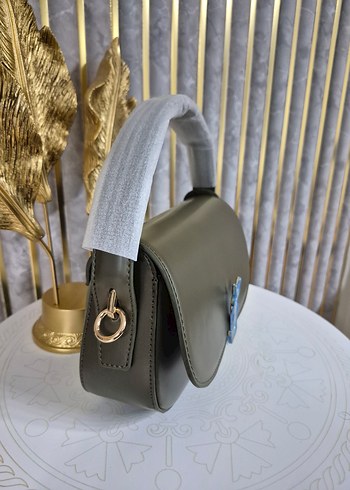 YSL  Haki Deri   Kadın Çanta - Görsel 6