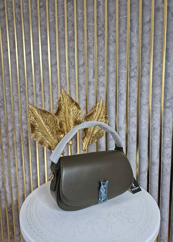 YSL  Haki Deri   Kadın Çanta - Görsel 4