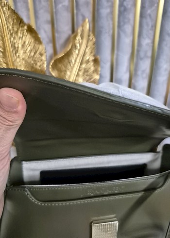 YSL  Haki Deri   Kadın Çanta - Görsel 11