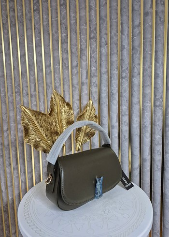 YSL  Haki Deri   Kadın Çanta - Görsel 3