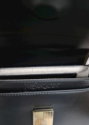 YSL Siyah  Deri Kadın Çanta - Görsel 17