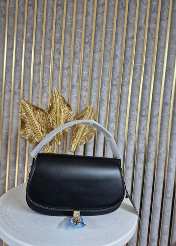 YSL Siyah  Deri Kadın Çanta - Görsel 15